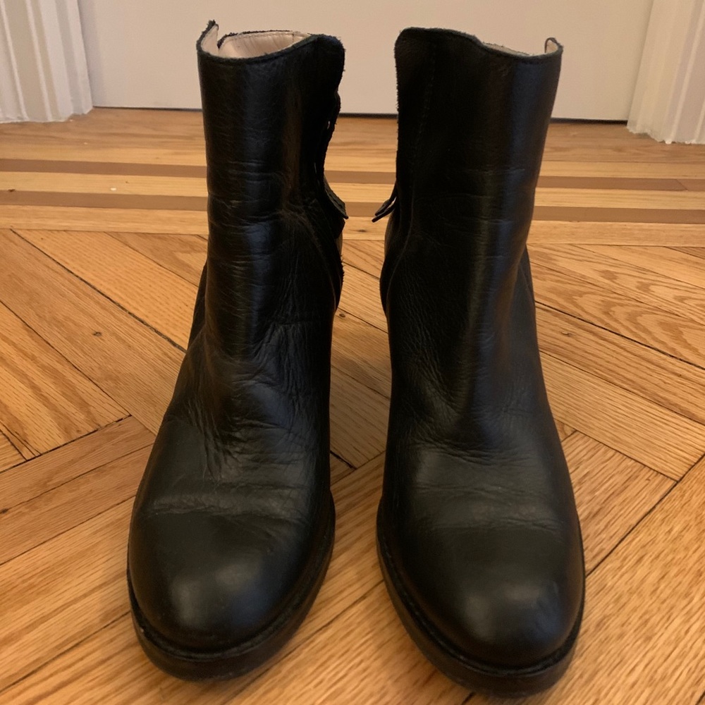 Escada Sport Classic Black Ankle Boot